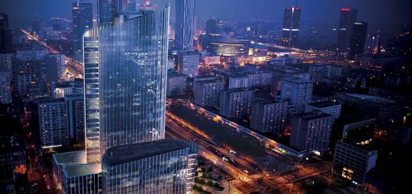Mennica Legacy Tower in Warsaw