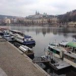 Prague River Vltava view