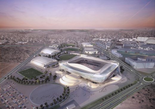 Al Rayyan Stadium Qatar Architecture News