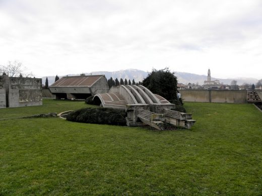 Brion Cemetery Italy by architect Carlo Scarpa