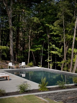 Hudson Woods House in Catskills Forest