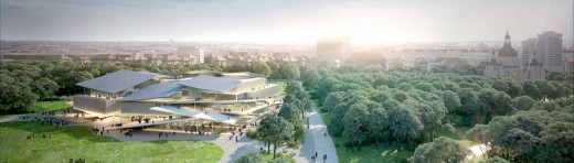 Liget Budapest Cultural Centre by SANAA