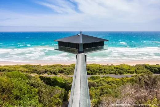 Pole House on Great Ocean Road