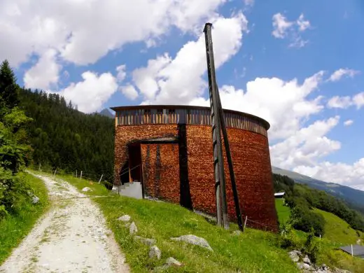 St Benedikt Chapel Building Switzerland