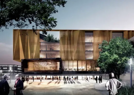 New Central Library in Christchurch building design