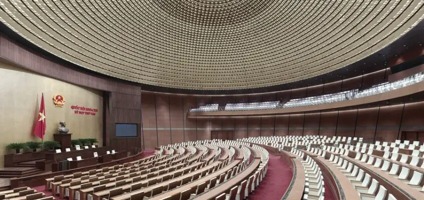 Vietnamese National Assembly in Hanoi