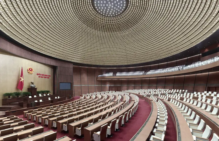 Vietnamese National Assembly in Hanoi
