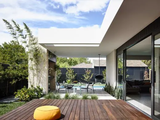 Contemporary Property in Melbourne suburb design by InForm architects