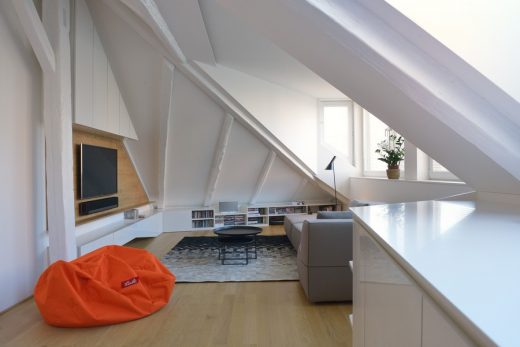 Attic Apartment in Bratislava Slovakia architecture news