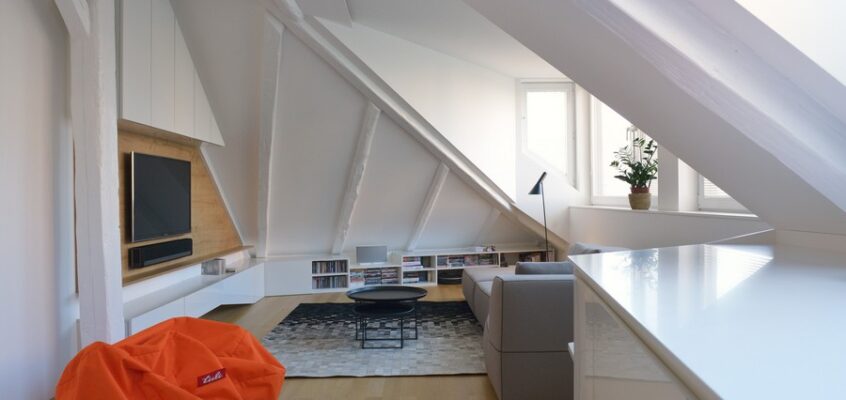 Attic Apartment in Bratislava, Slovakia Flat