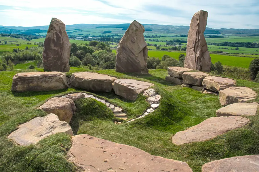 Crawick Multiverse Design, Land Art Scotland, Charles Jencks Sculpture