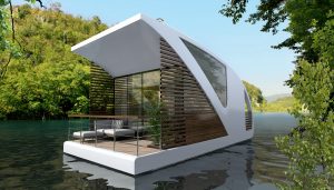 Floating Hotel with Catamaran-apartments