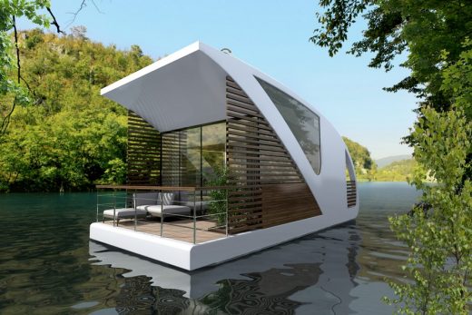 Floating Hotel with Catamaran-apartments