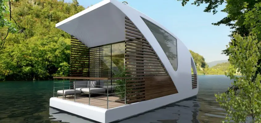 Floating Hotel with Catamaran-apartments