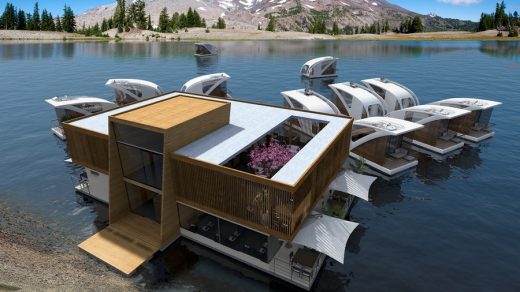 Floating Hotel with Catamaran-apartments