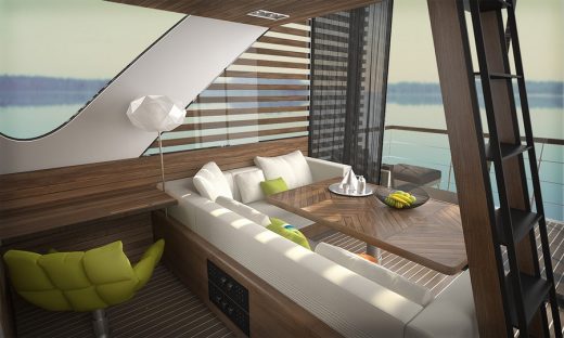 Floating Hotel with Catamaran-apartments