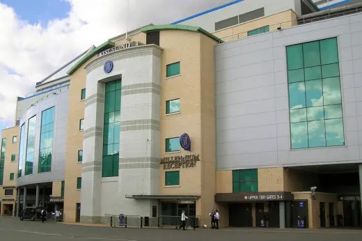 Stamford Bridge West Stand Entrance