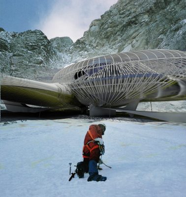 Artificial Snow Cave Hut