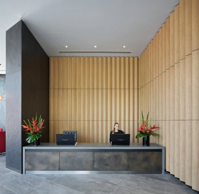 City office development design by John Robertson Architects