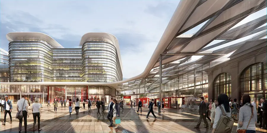 Cardiff Interchange in Wales by Foster + Partners