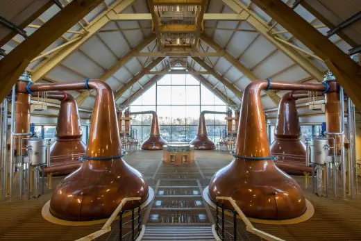 Dalmunach Distillery interior