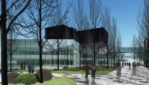 Data Base Center in Shanghai building design