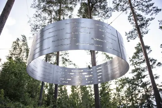 Memorial at Utøya