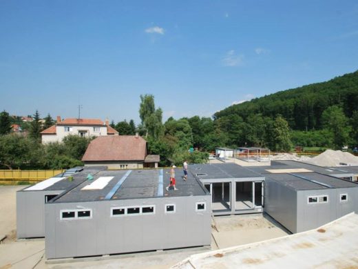 Modular Cafeteria Vizovice Building