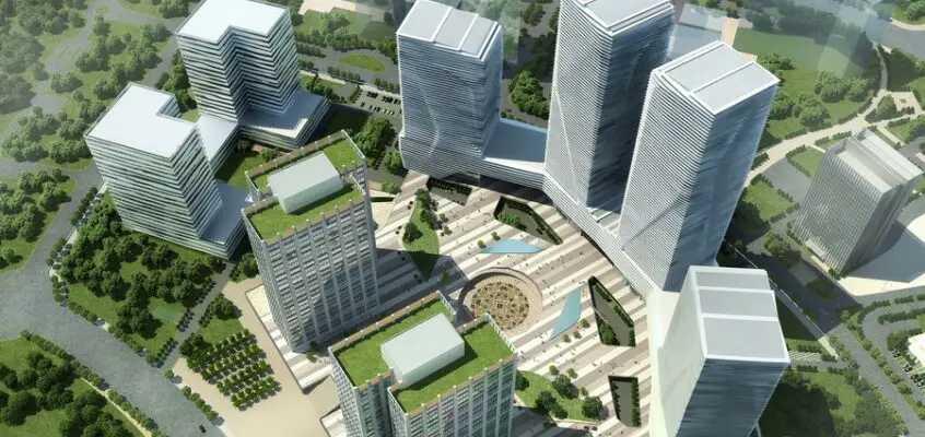 Qingdao Innovation Park: Six Office Towers