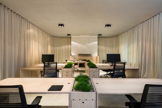 Curtain Office in Slovenia