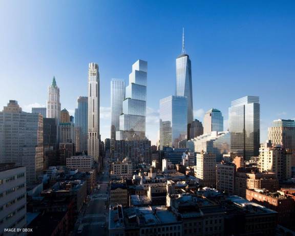 World Trade Center Tower 2 New York by BIG architects