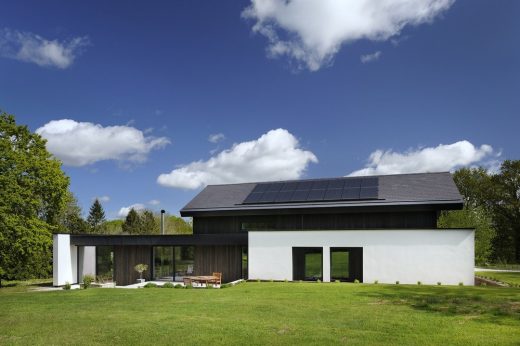 Hampshire Low Energy New Home design by Pad Studio architects