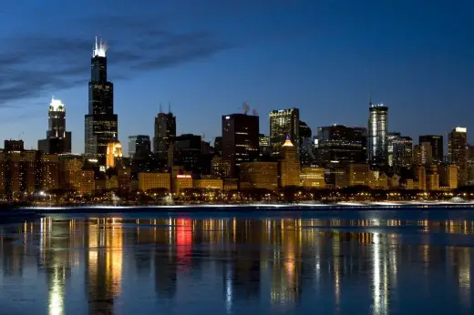 View from Museum Campus Chicago