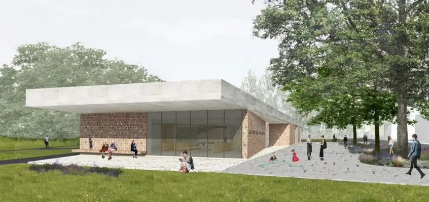 Galinciems Library in Ventspils, Latvia