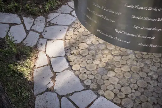 Memorial at Utøya Norway