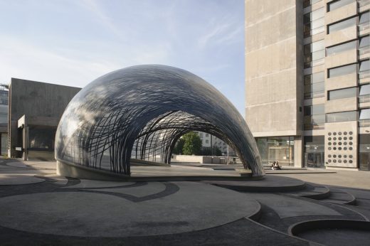 University of Stuttgart Research Pavilion 2015 building