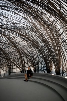 University of Stuttgart Research Pavilion 2015 building