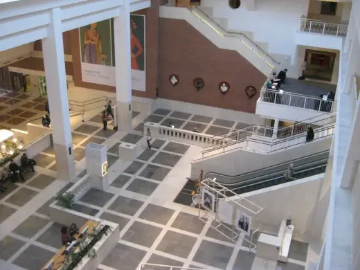 British Library Building interior