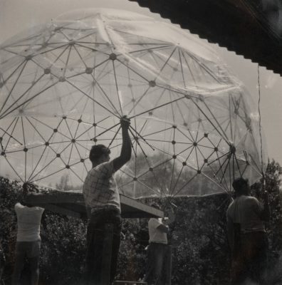 Buckminster Fuller Dome at Black Mountain College - Bauhaus in America Exhibition & Conference