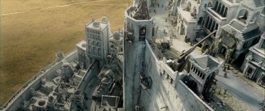 Lord of the Rings Minas Tirith City