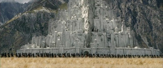 Minas Tirith Lord of the Rings City