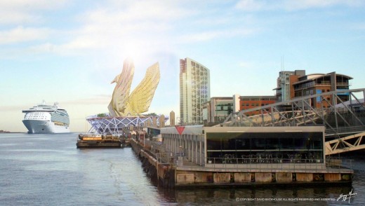 Statue of Liberty Liverpool Waterfront