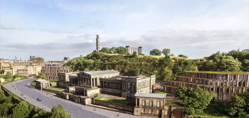 Calton Hill Hotel Edinburgh Building