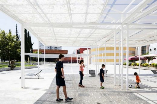 Cloud Seeding Plaza Pavilion in Holon