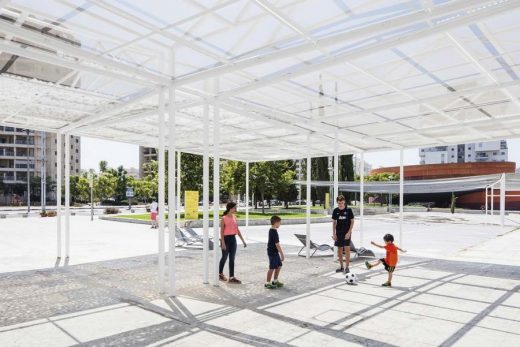 Cloud Seeding Plaza Pavilion in Holon - Israel Architecture News