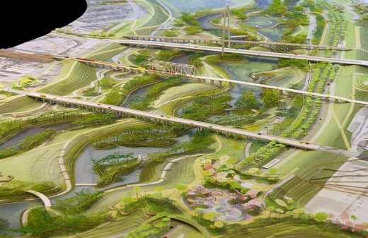 Dallas Trinity River Park corridor design