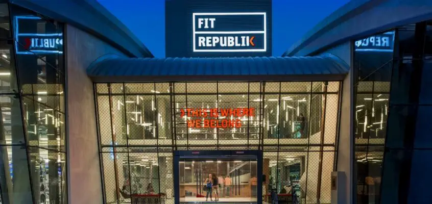 Fit Republik in Dubai sports facility interior