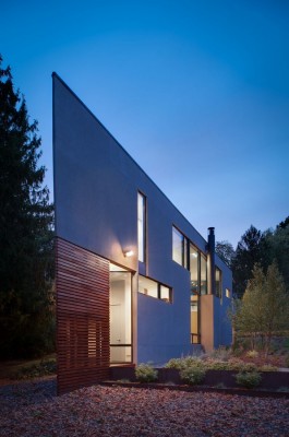 Contemporary Virginia home by Robert M. Gurney, FAIA, Architect