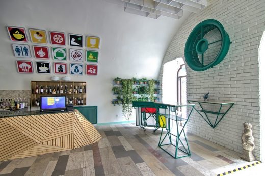 Le Jour Café in Košice interior design