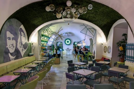 Le Jour Café in Košice, Slovakia interior design